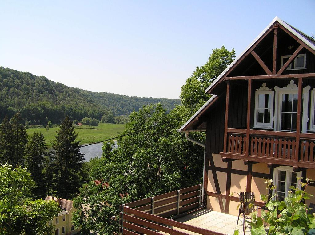 Wehlener Landhaus In Stadt Wehlen, Saechsische Schweizアパートメント 部屋 写真