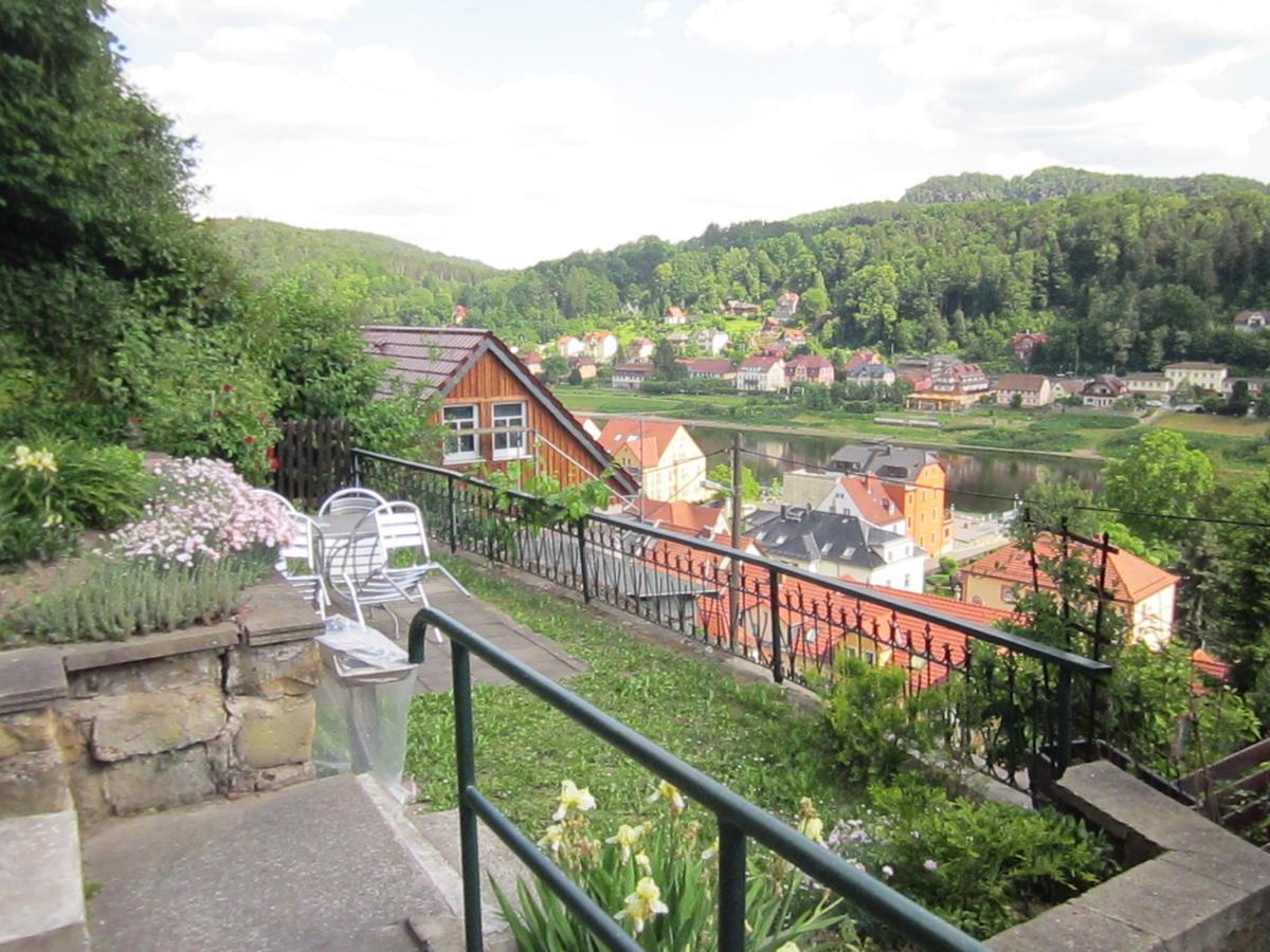 Wehlener Landhaus In Stadt Wehlen, Saechsische Schweizアパートメント エクステリア 写真